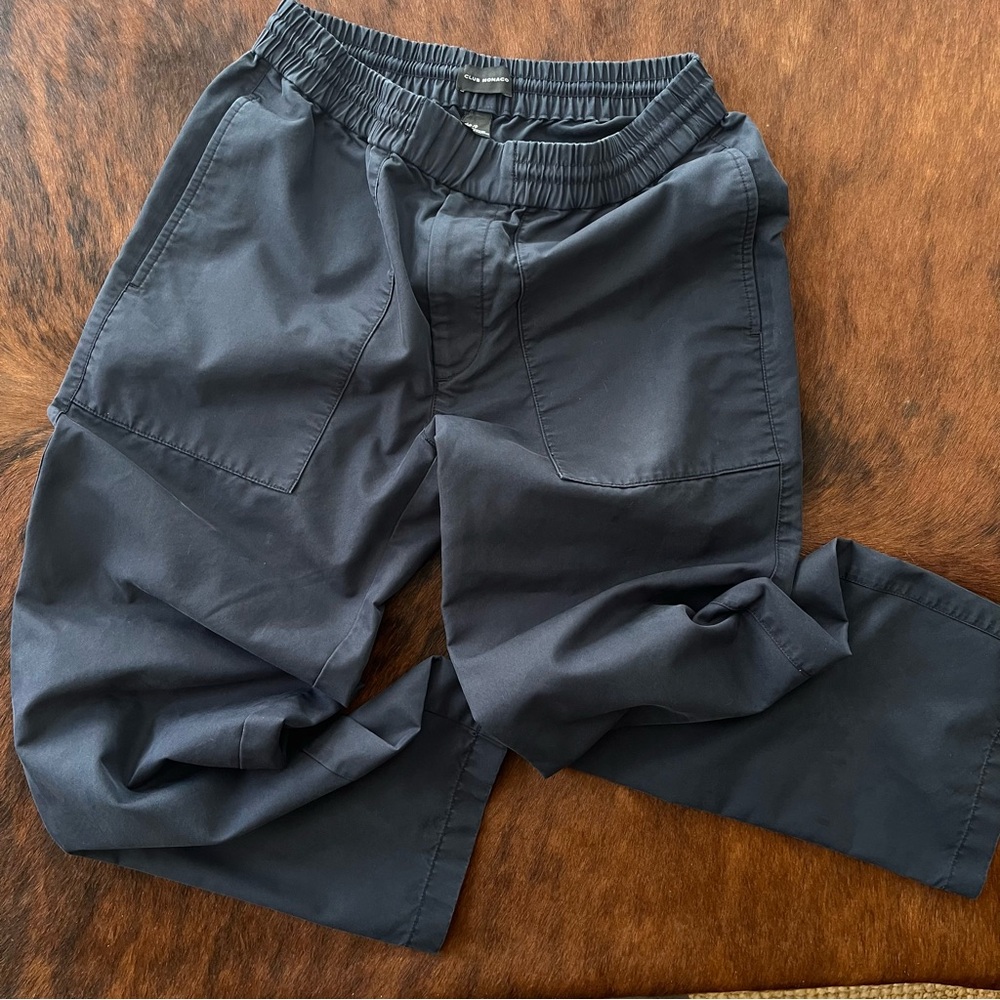 Club Monaco Navy Easy Pants